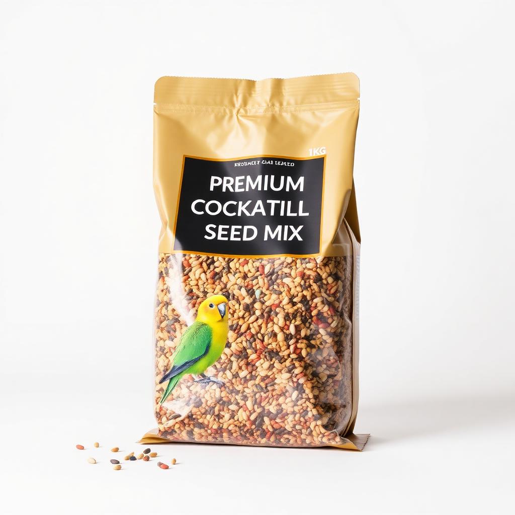 Premium Cockatiel Seed Mix 1kg